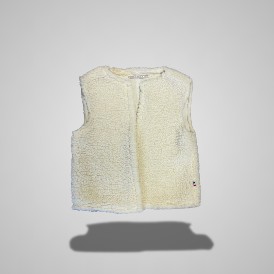Veste sans manches-Laine de Lorraine