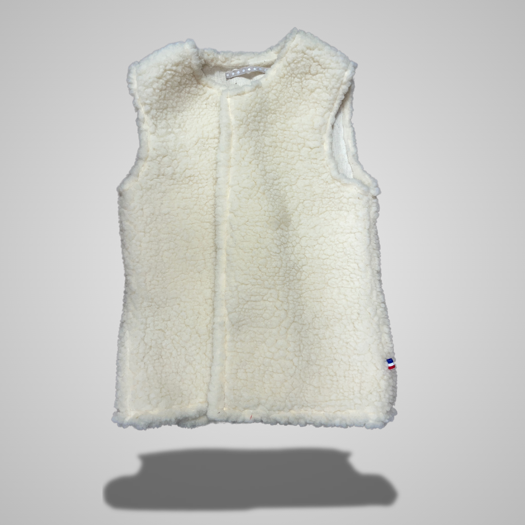 Veste sans manches-Laine de Lorraine
